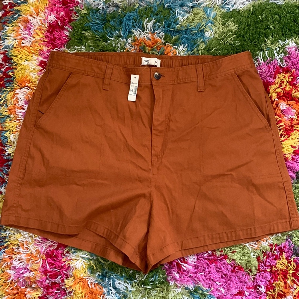 Madewell Brown Highrise Short